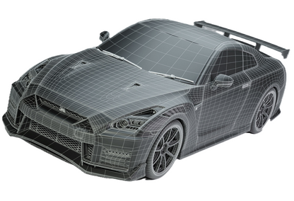 Nissan GTR R35 Nismo Concrete Model