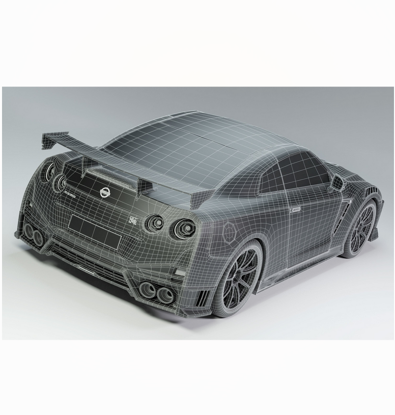 Nissan GTR R35 Nismo 3D-printen