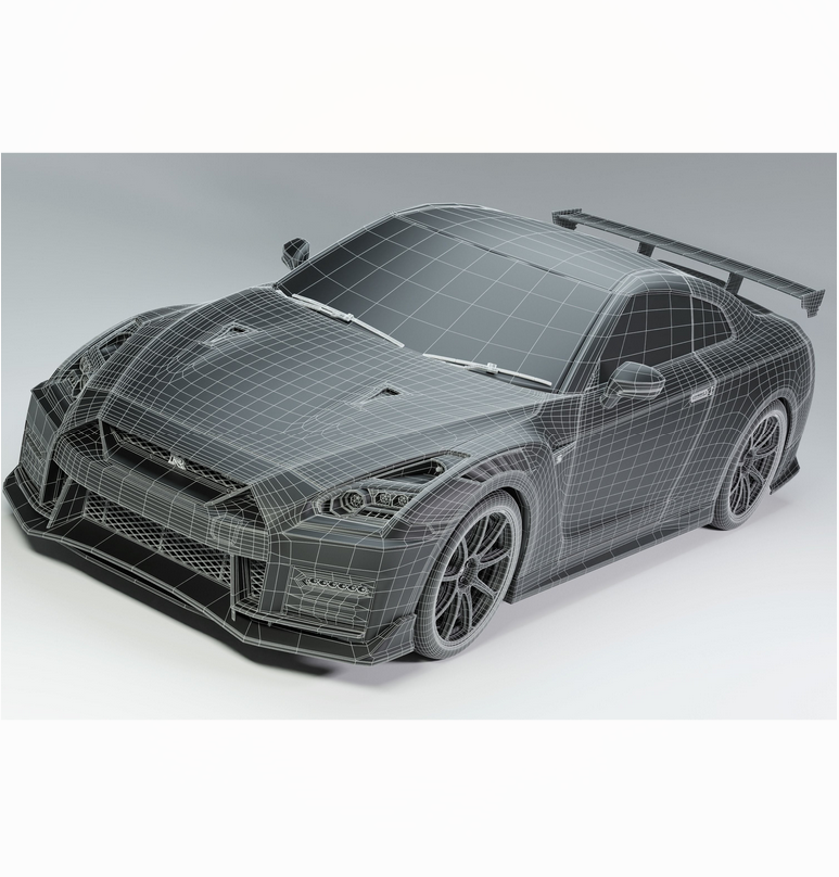 Nissan GTR R35 Nismo 3D printing