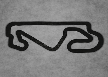 Circuit de Barcelona Layout 3D Printing