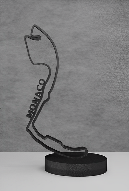 Circuit de Monaco Layout 3D-Druck