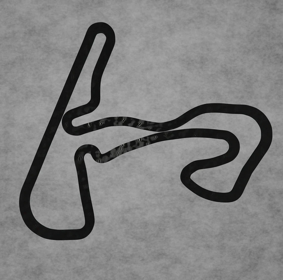 Circuit Zandvoort Layout 3D-Druck