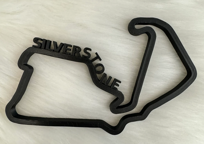 Silverstone Circuit Layout 3D-Druck