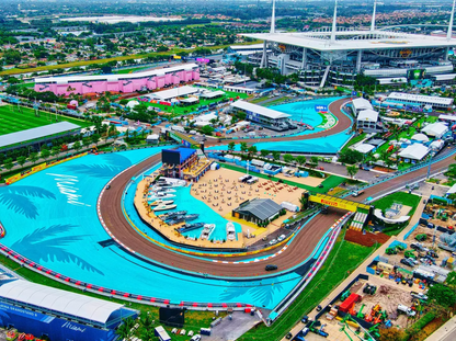 Miami International Autodrome-indeling 3D-printen