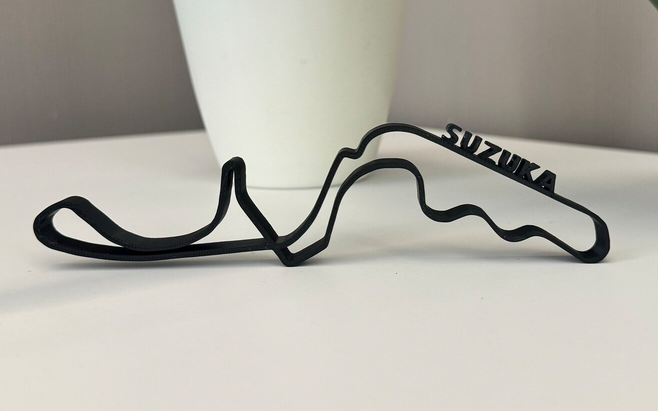 Suzuka Racing Course Layout 3D-Druck