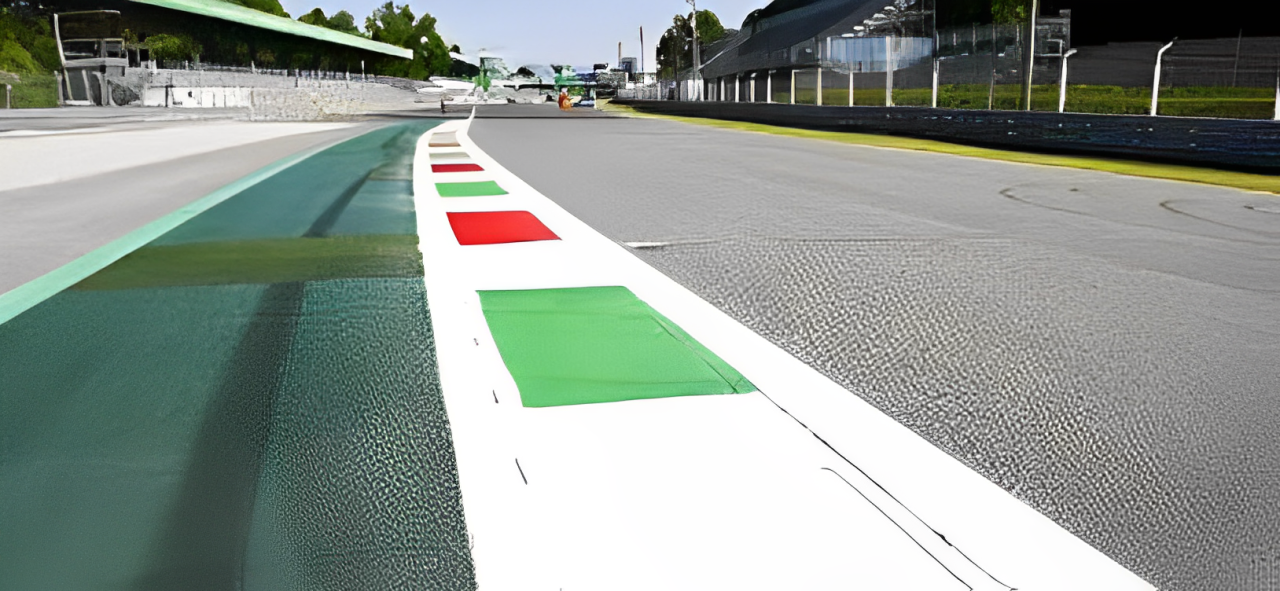 Monza Layout 3D printing in frames