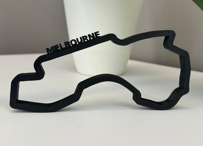 Melbourne Circuit Layout 3D-Druck