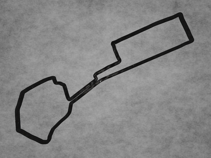 Baku City Circuit-indeling 3D-printen