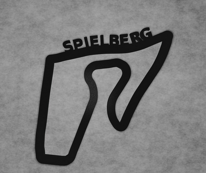 Red Bull Ring Spielberg lay-out 3D-printen