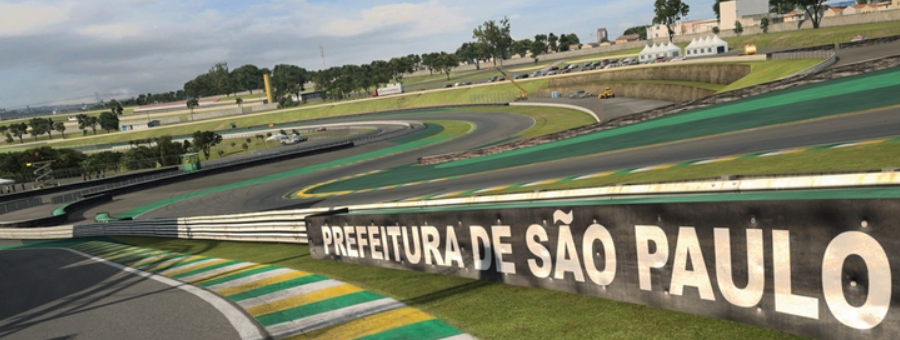 Interlagos São Paulo lay-out 3D-printen