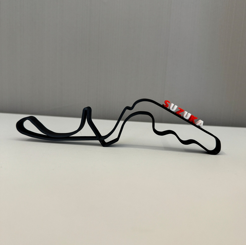 Suzuka Racing Course V2 Layout 3D-Druck