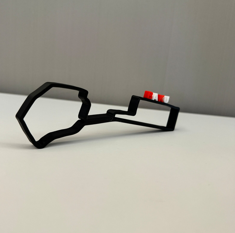 Baku City Circuit V2 Layout 3D-Druck