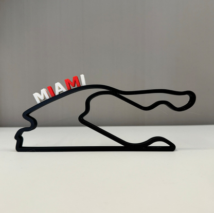 Miami International Autodrome V2 Layout 3D-Druck