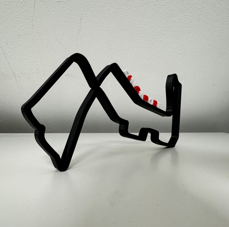 Street Circuit Singapur V2 Layout 3D-Druck