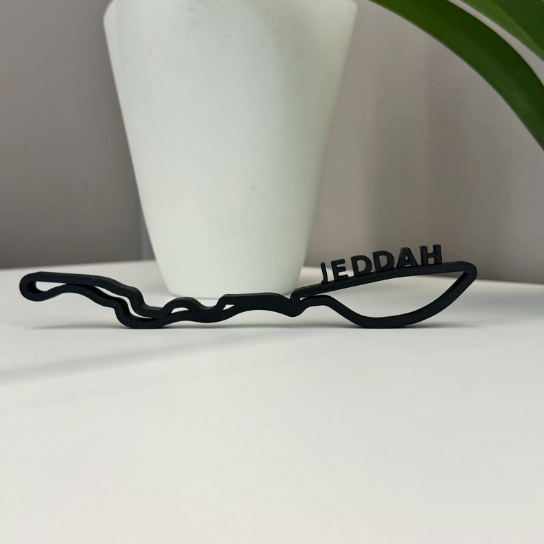 Jeddah Circuitindeling 3D-printen