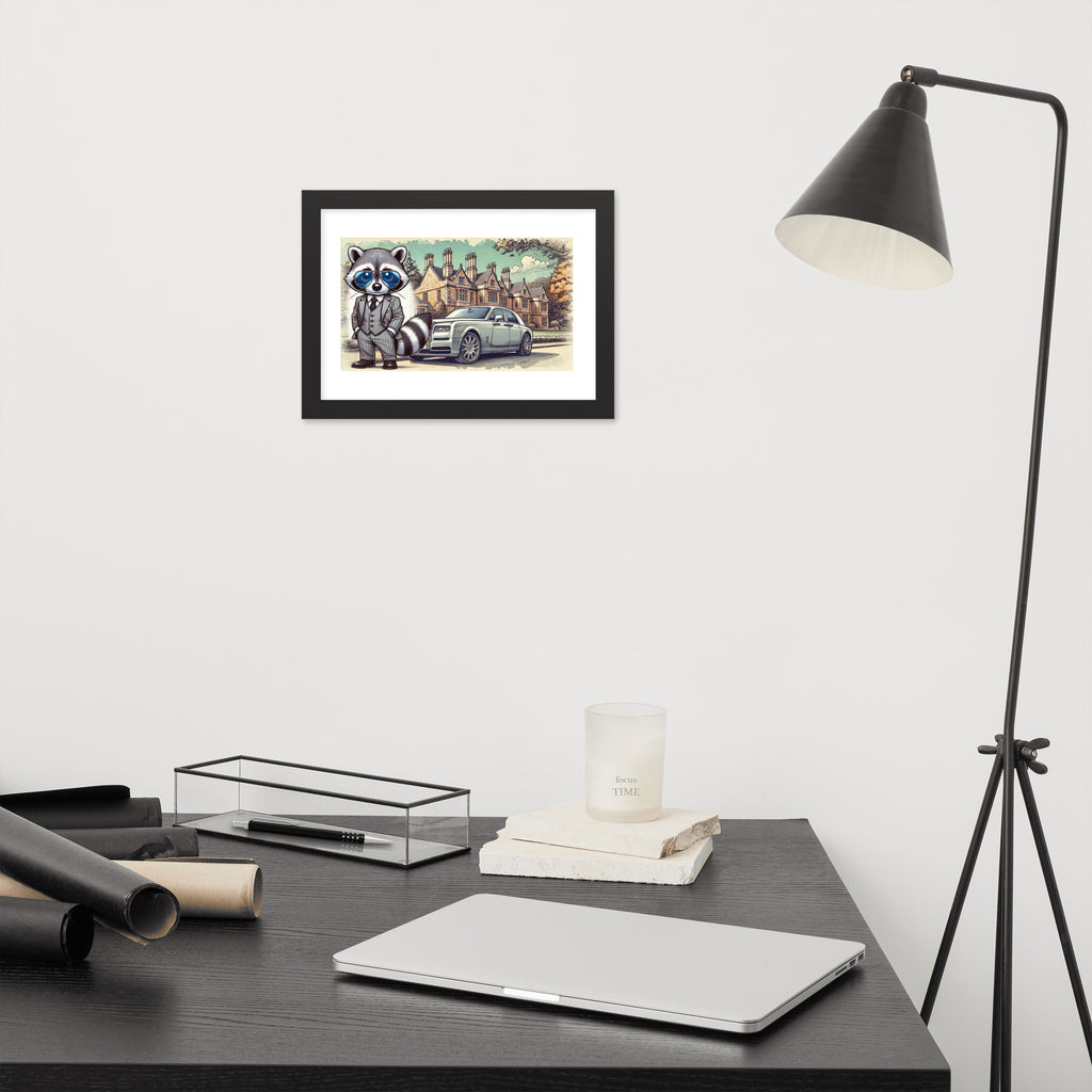 Framed poster "RR in summer"
