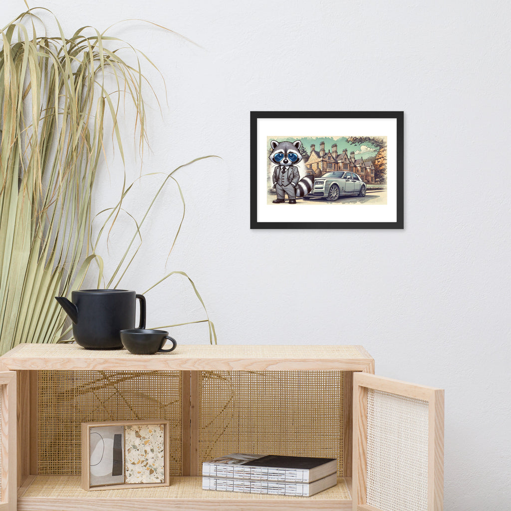 Framed poster "RR in summer"