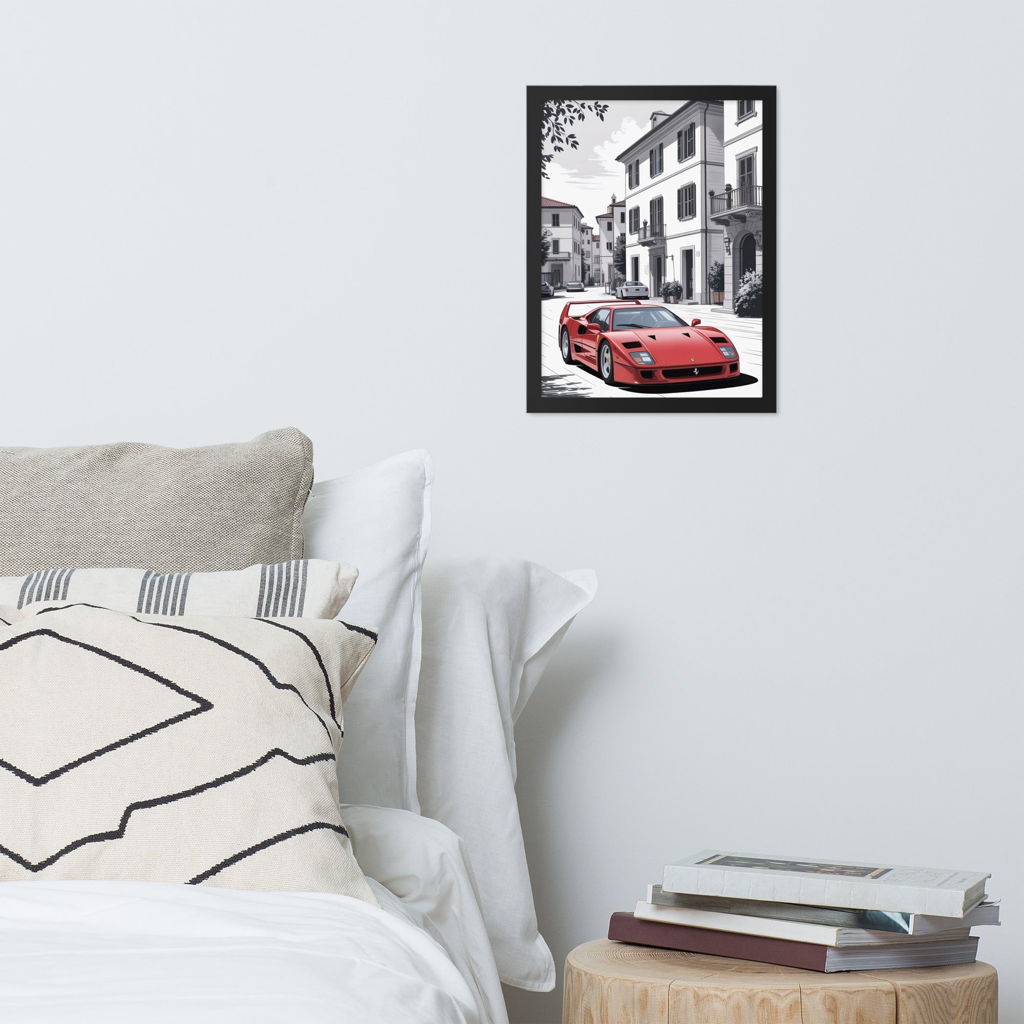 Gerahmtes Poster "Red Beauty"