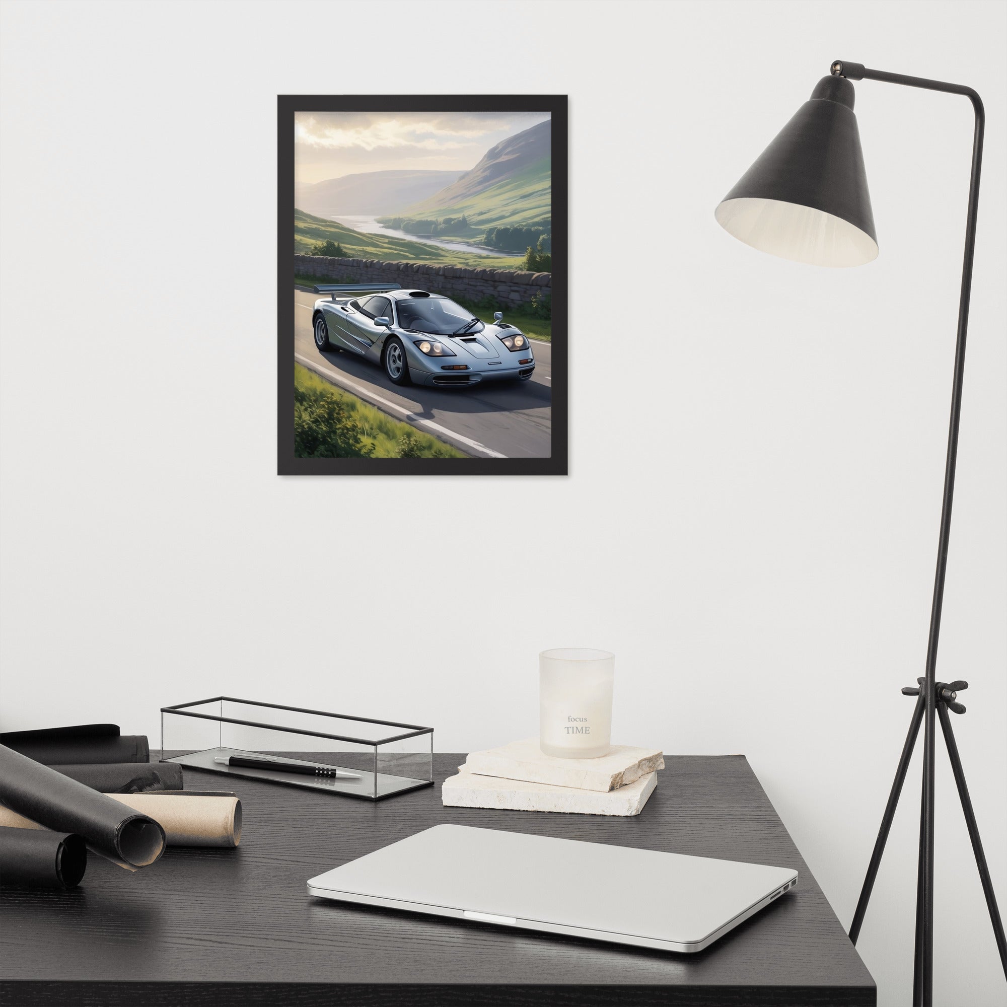 Gerahmtes Poster "F1"