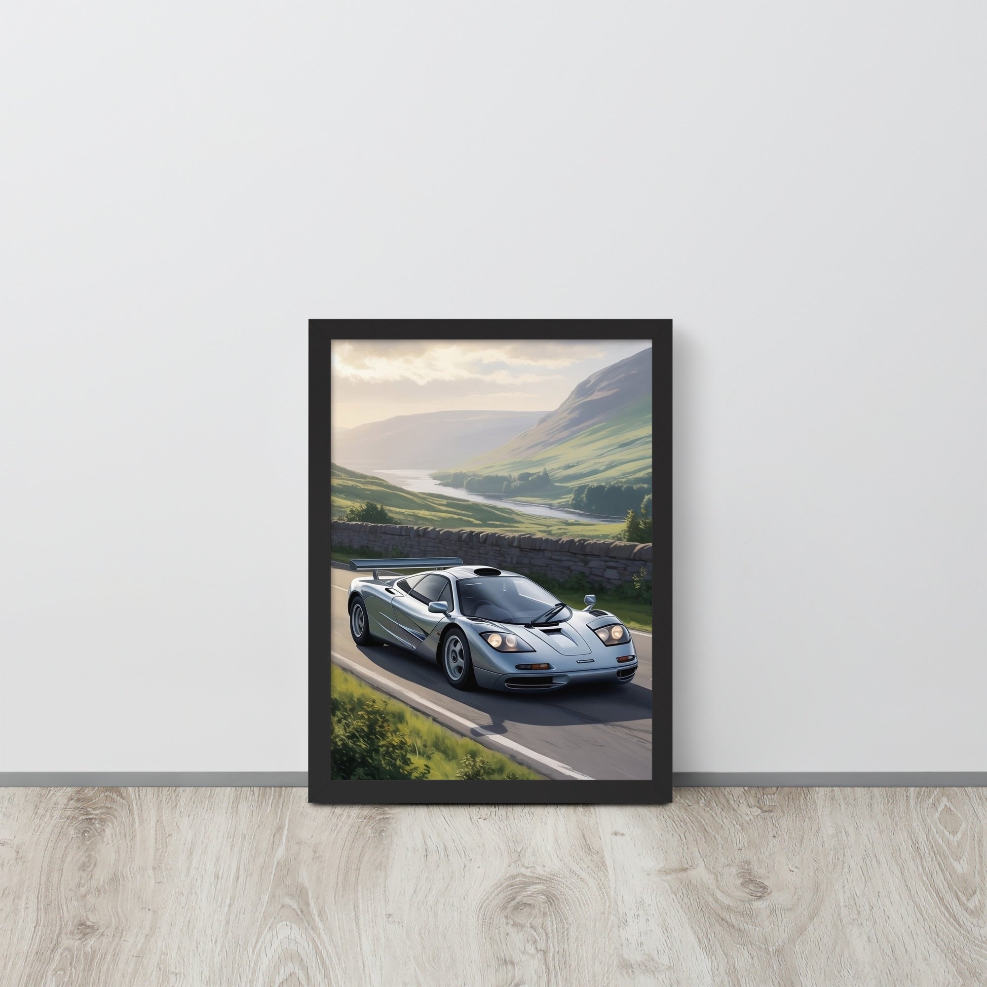 Gerahmtes Poster "F1"