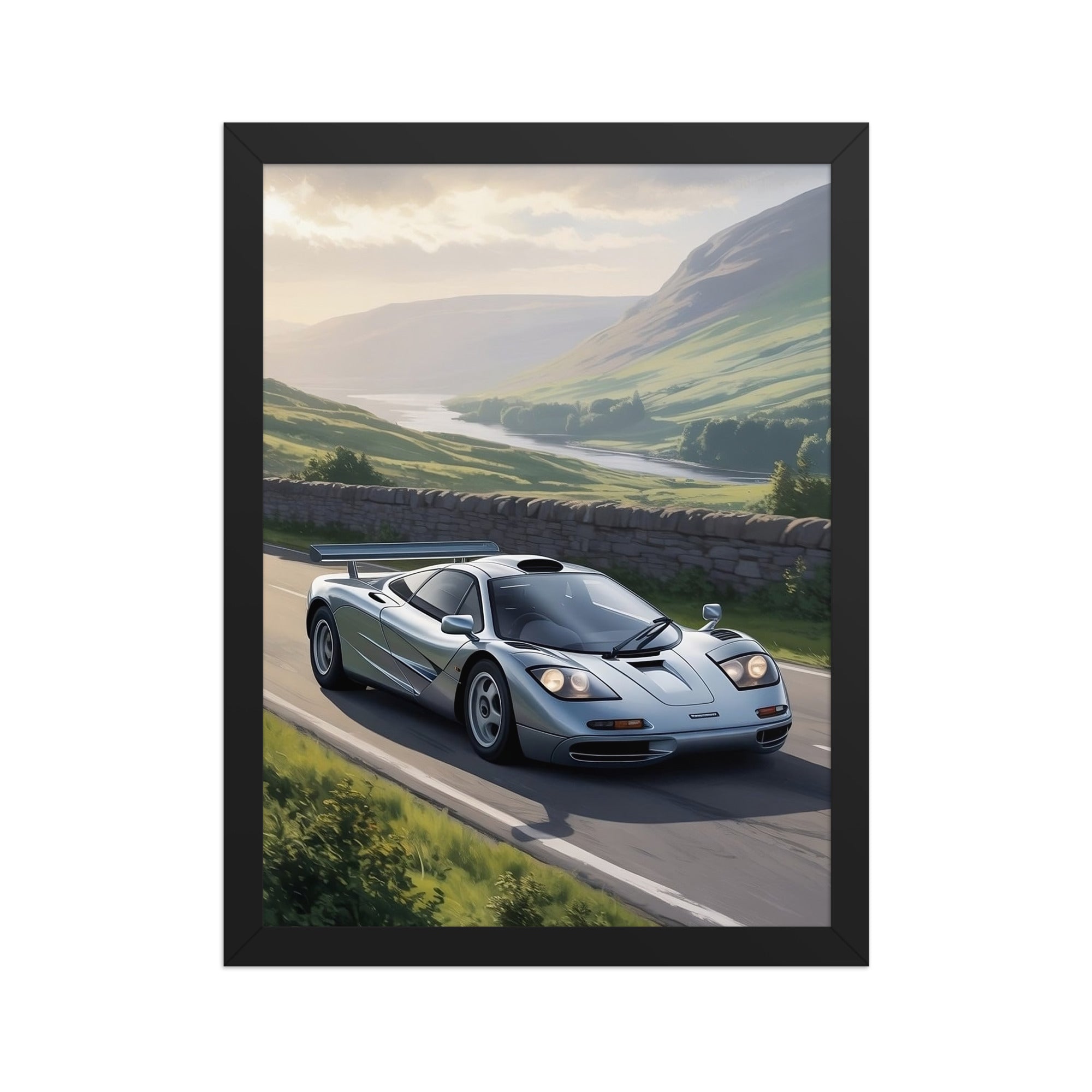 Gerahmtes Poster "F1"