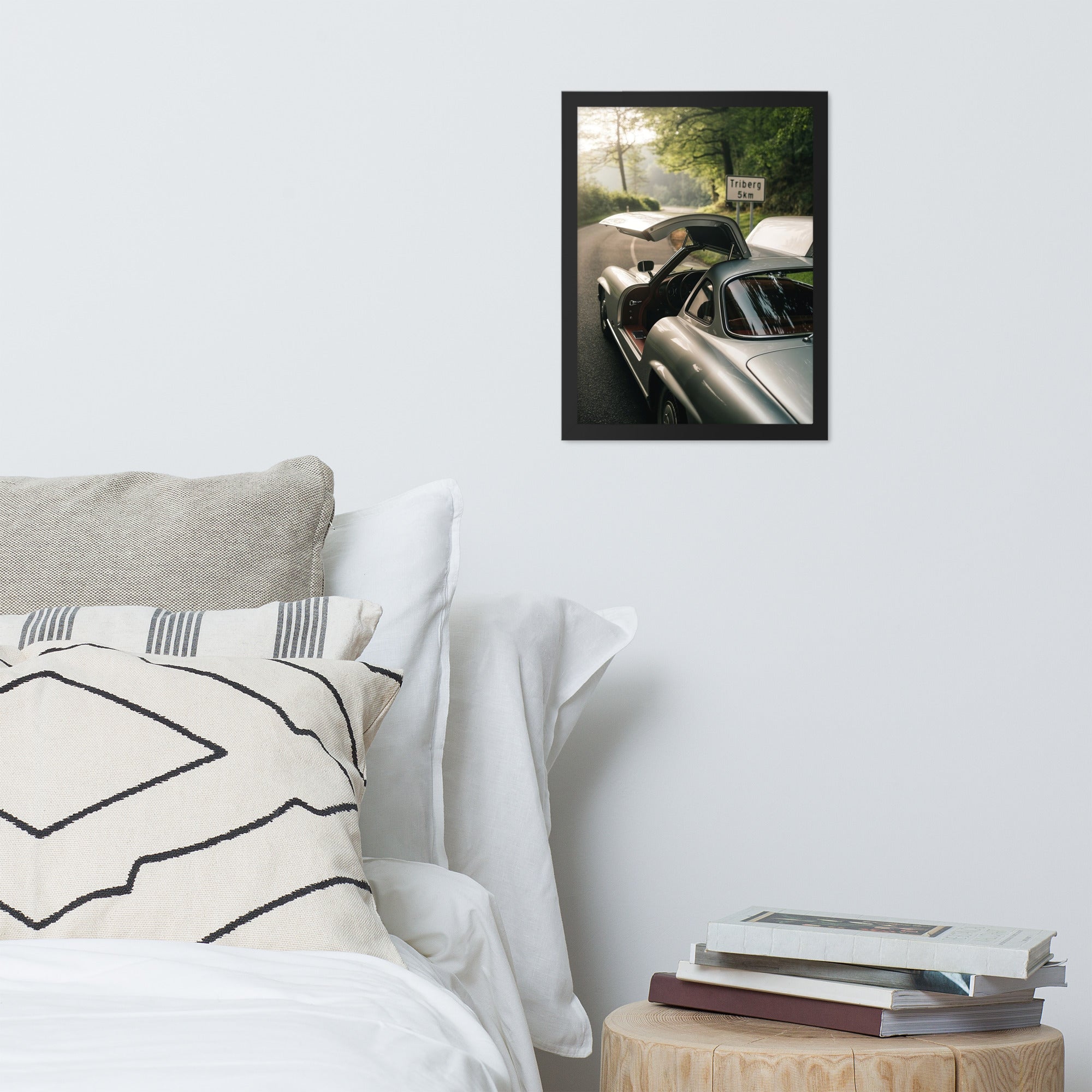 Gerahmtes Poster "Gullwing"