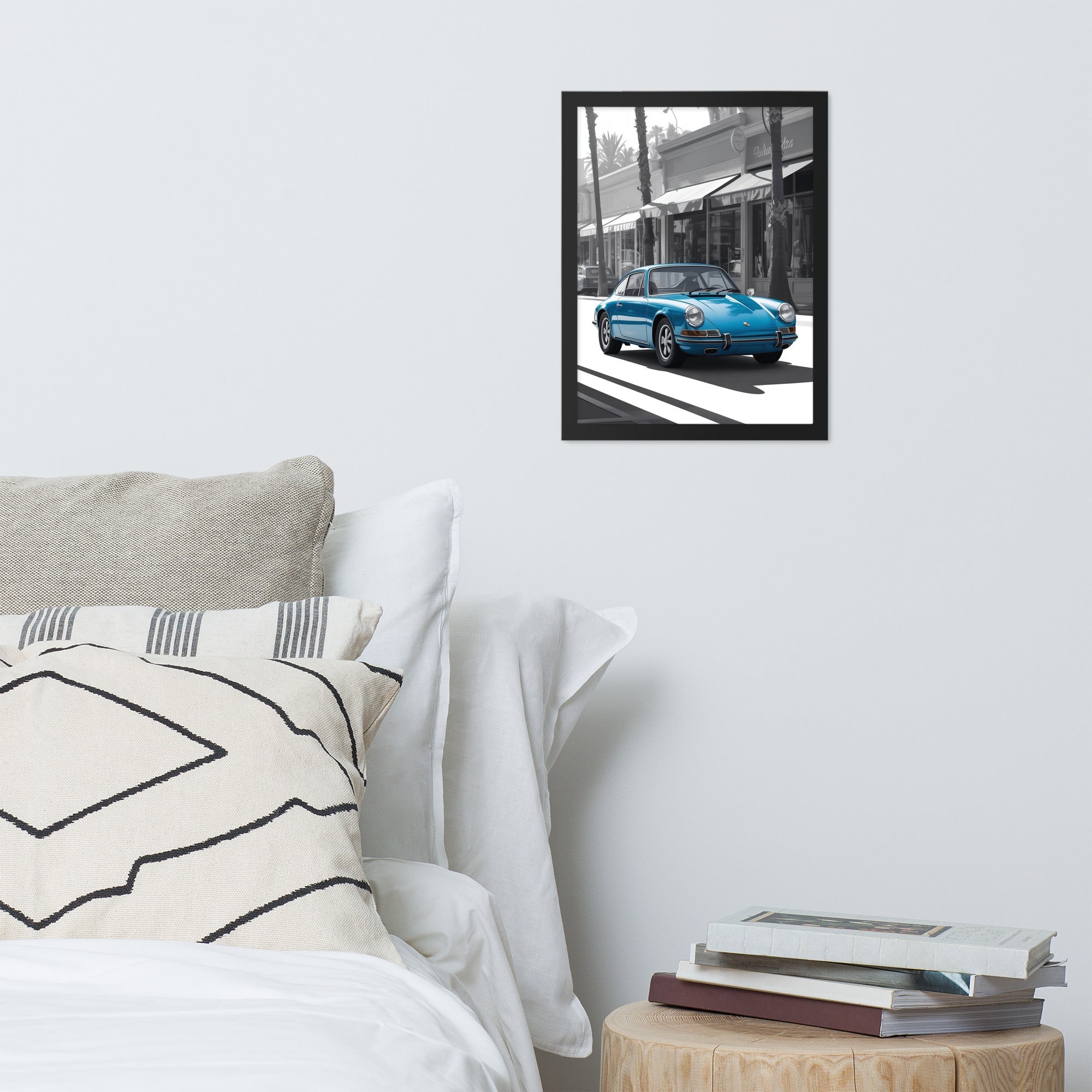 Gerahmtes Poster "Blue Dreams"