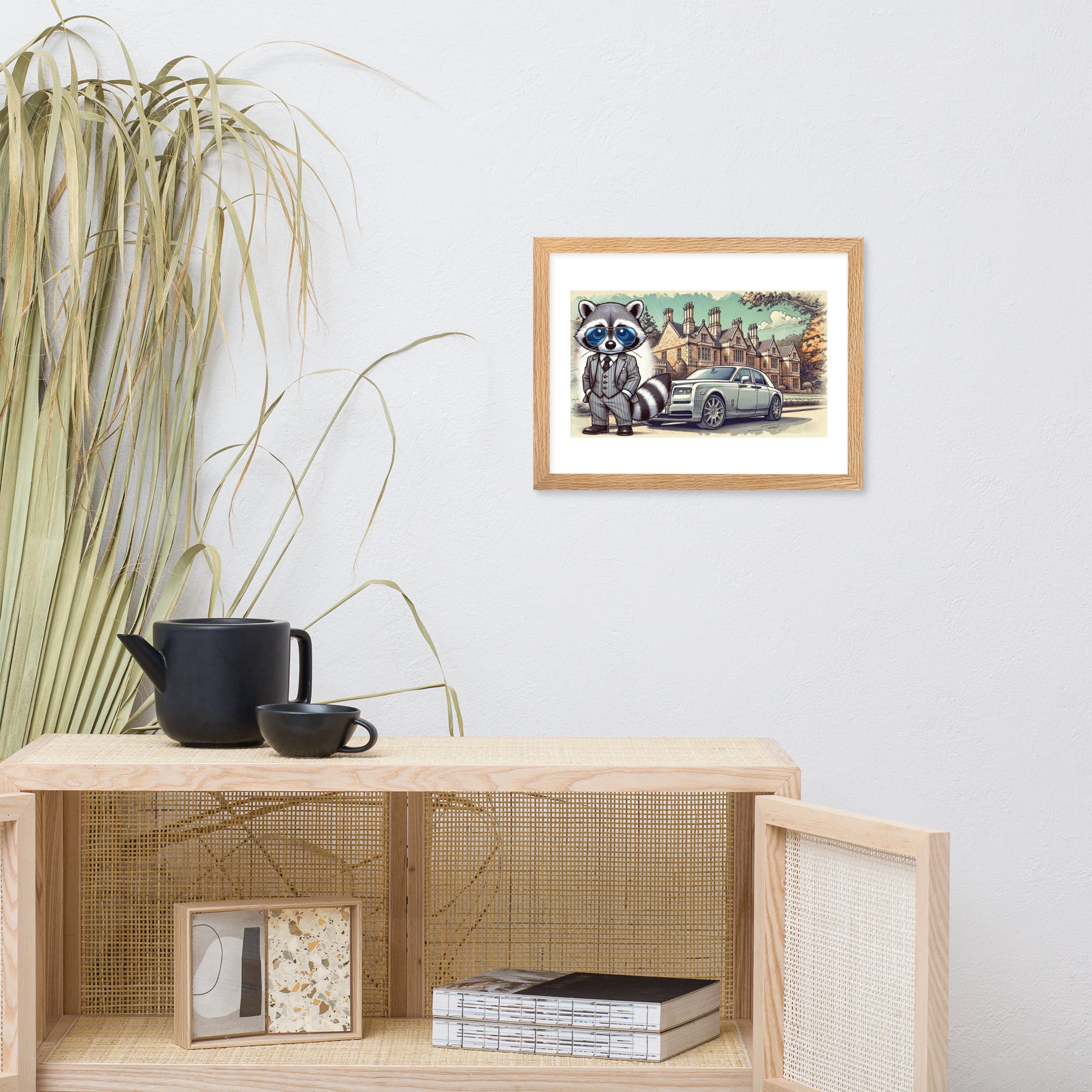 Framed poster "RR in summer"