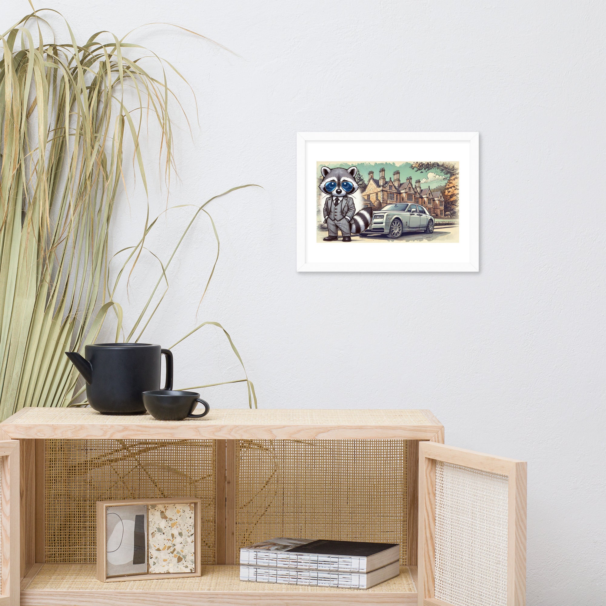 Framed poster "RR in summer"