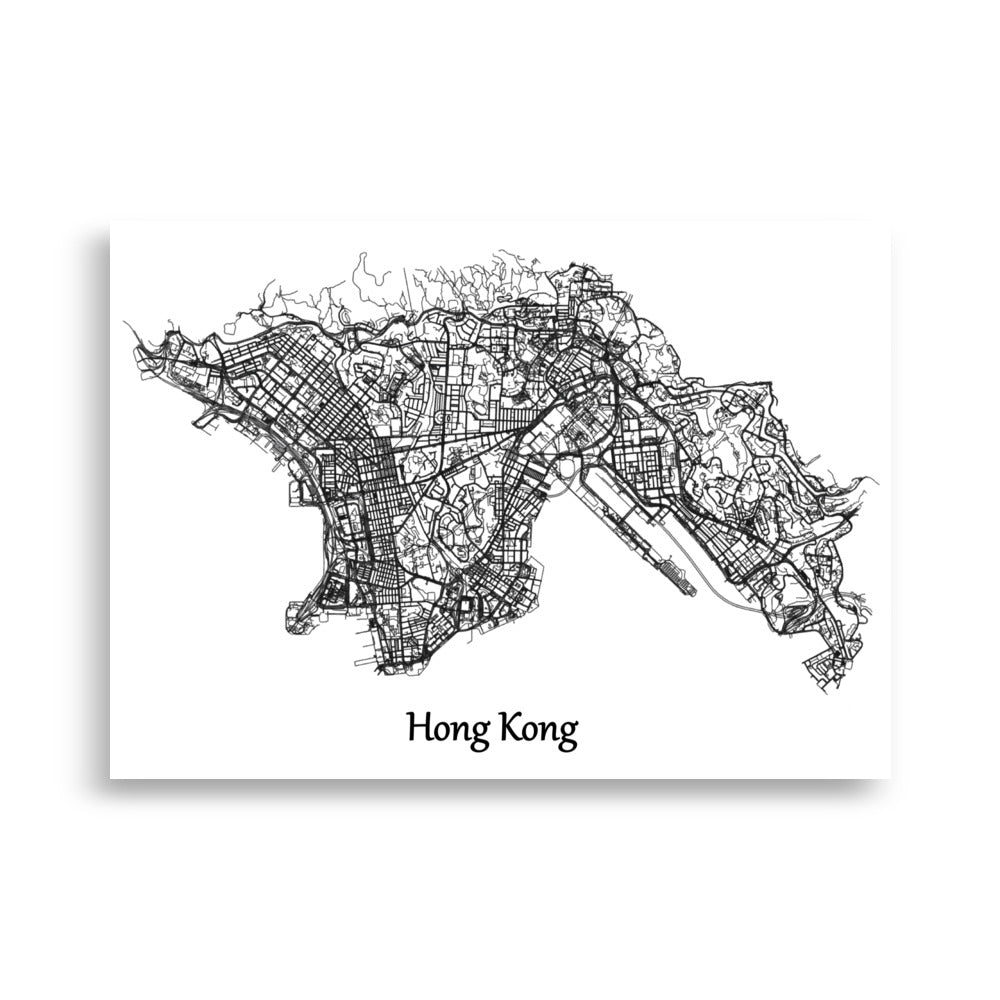 Poster "Hong Kong"