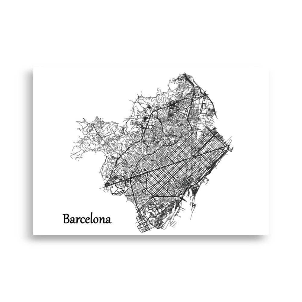 Poster "Barcelona"