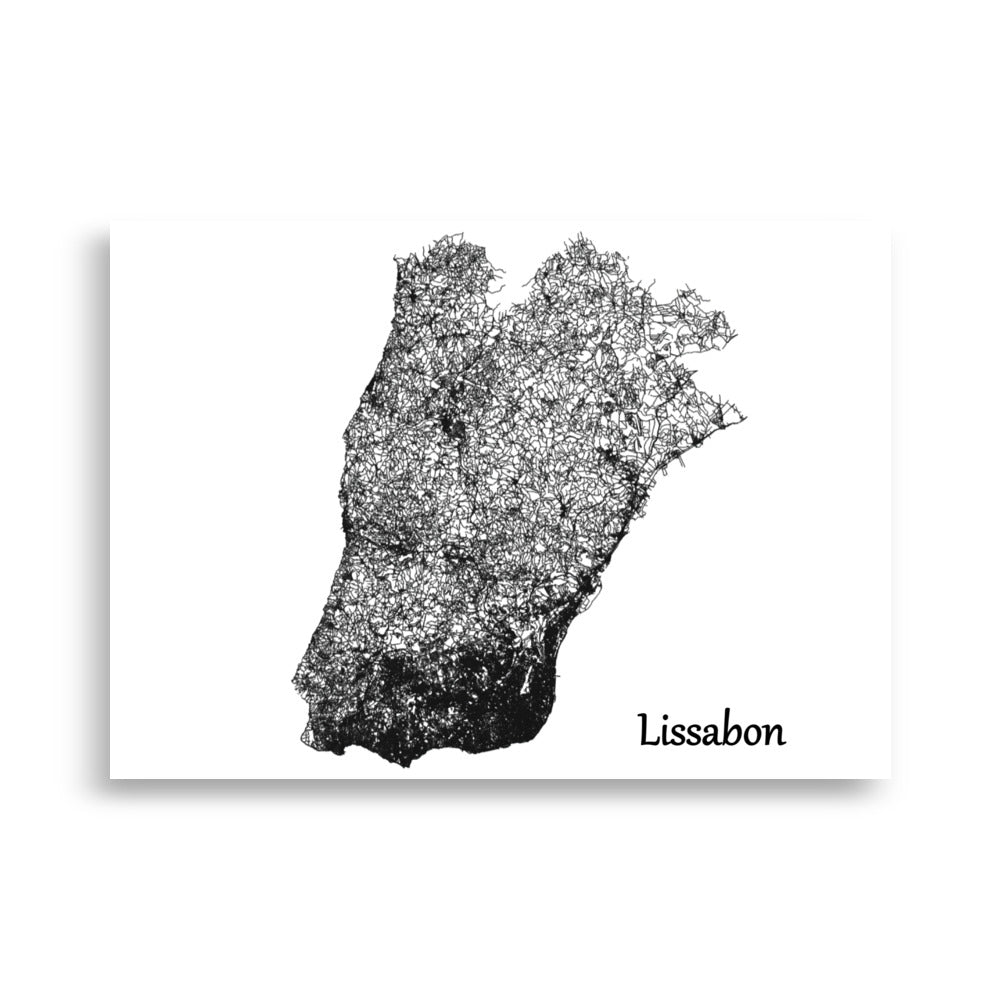 Poster "Lissabon"