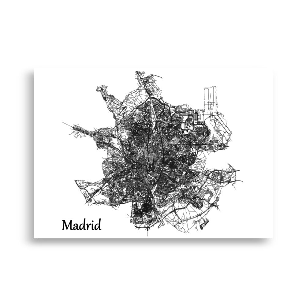 Poster "Madrid"