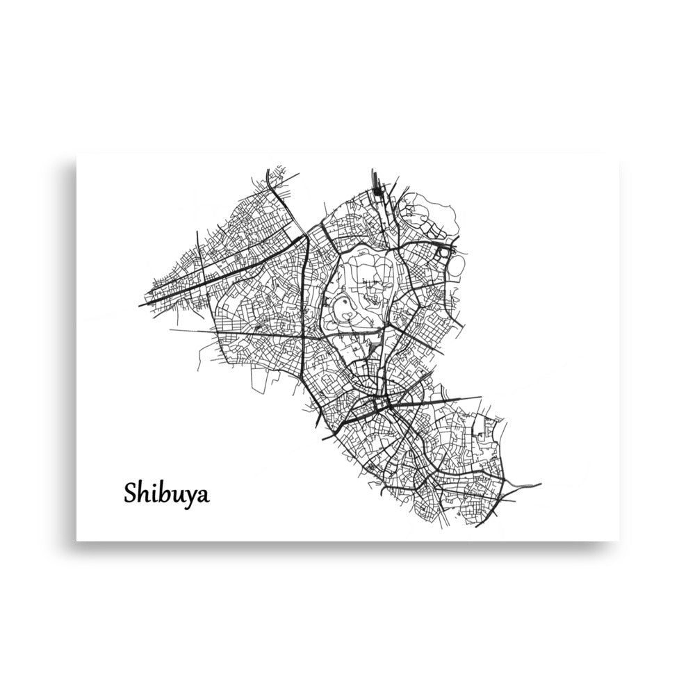 Poster "Shibuya"