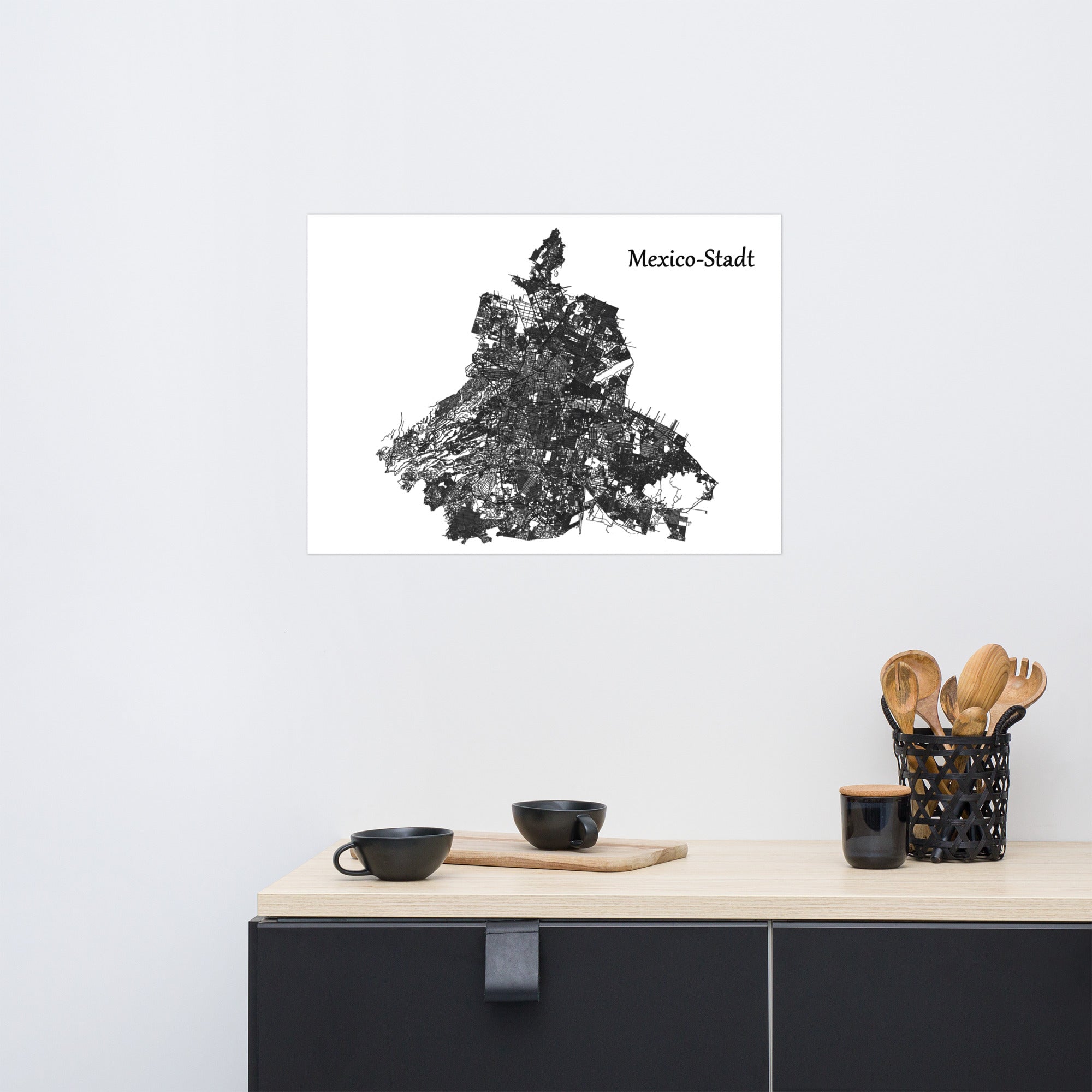 Poster "Mexico-Stadt"