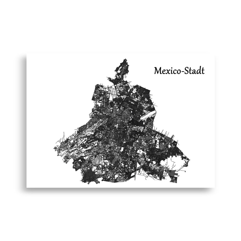 Poster "Mexico-Stadt"