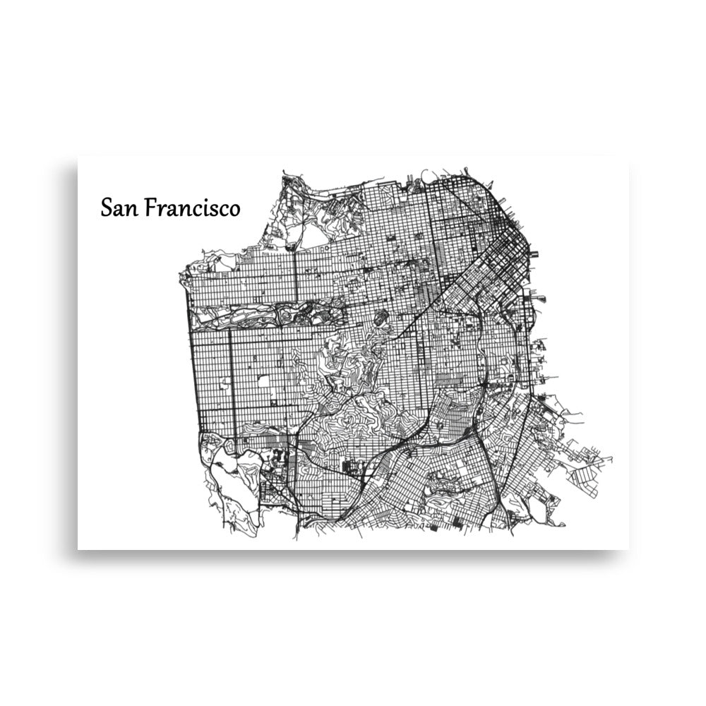 Poster "San Francisco"