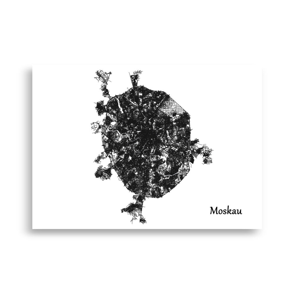 Poster "Moskau"