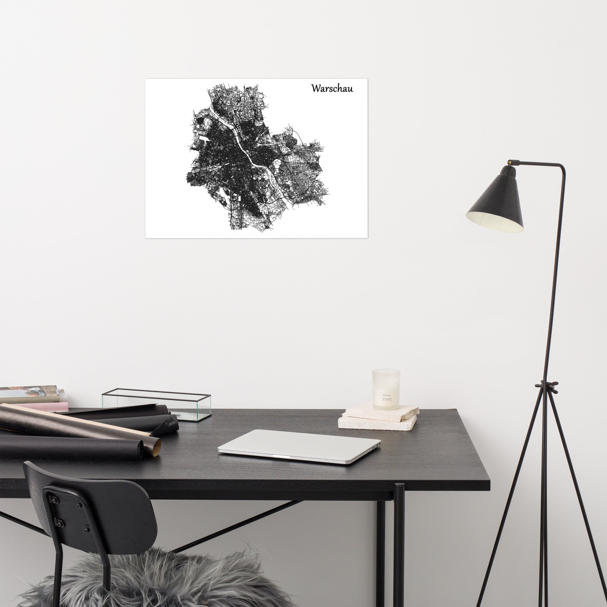 Poster "Warschau"