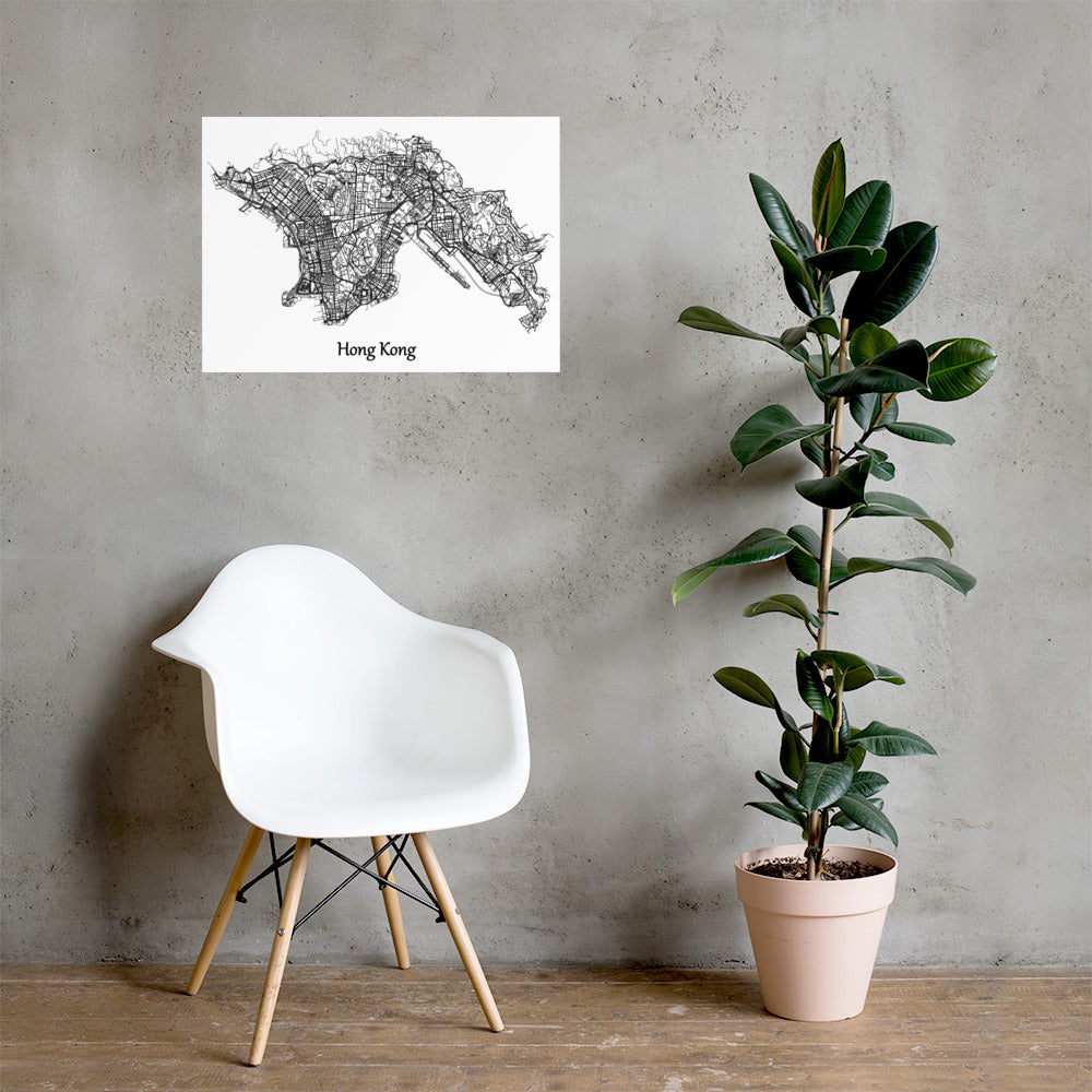 Poster "Hong Kong"