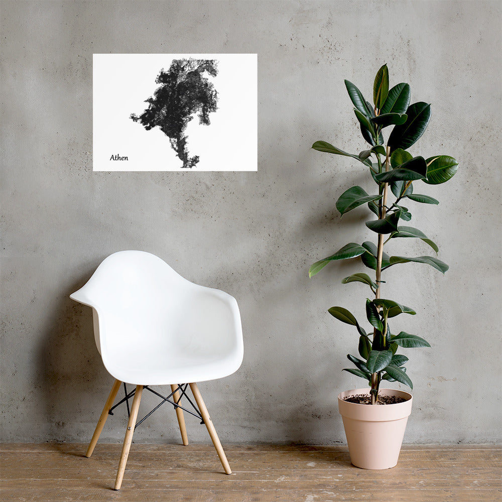 Poster "Athen"