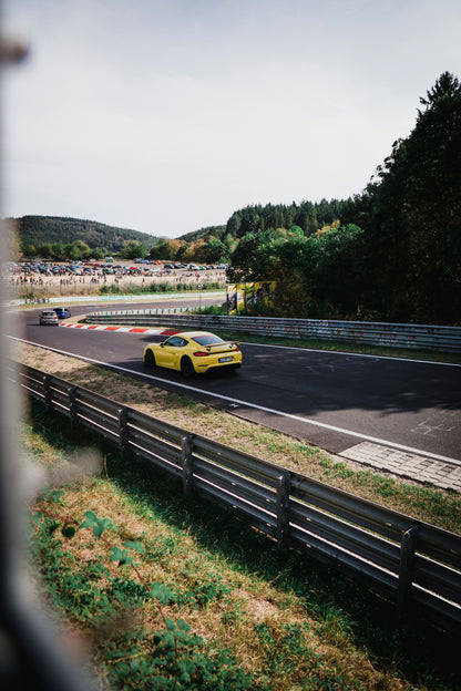 Nürburgring Nordschleife-indeling 3D-printen in frame