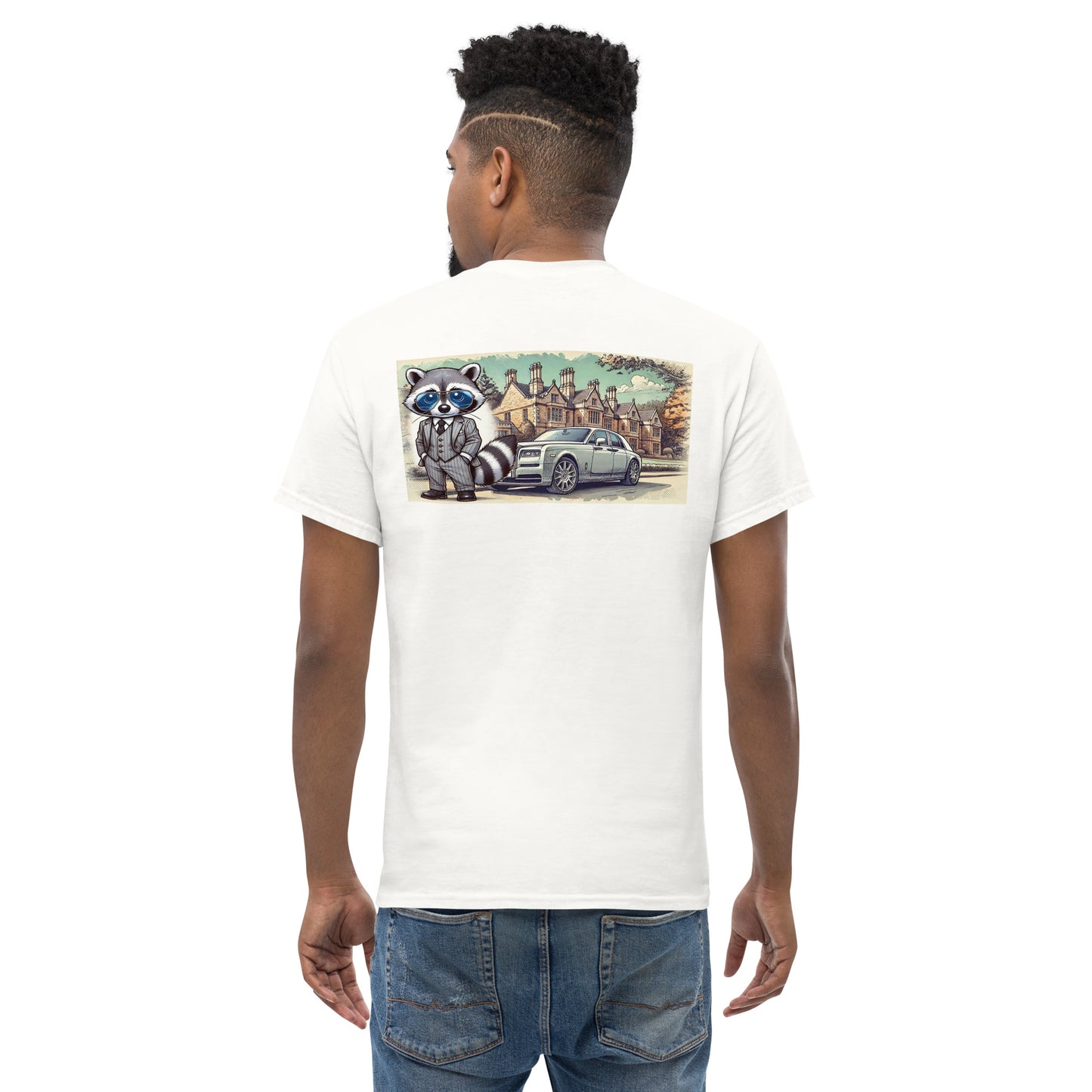 Classic T-Shirt mit Backprint "RR in Summer"