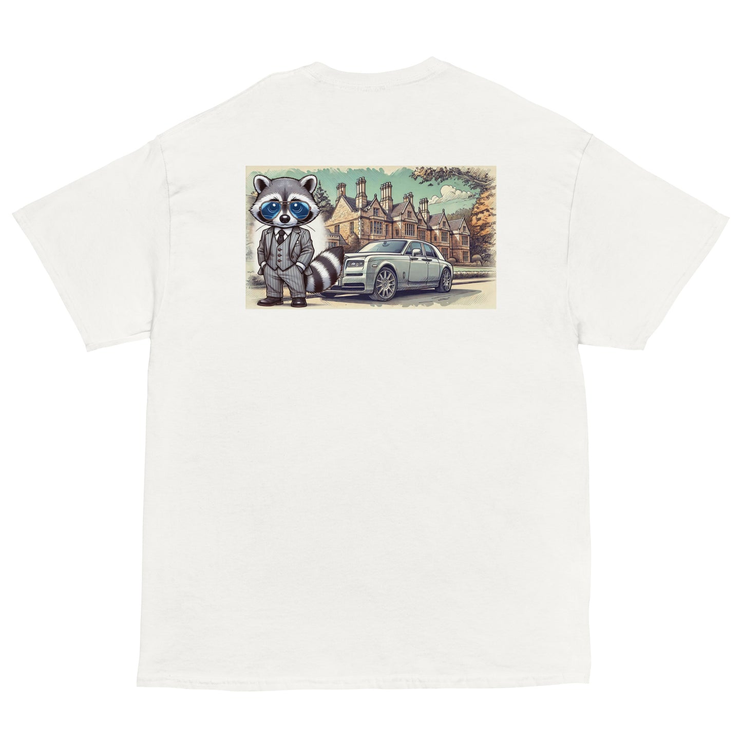 Classic T-Shirt mit Backprint "RR in Summer"