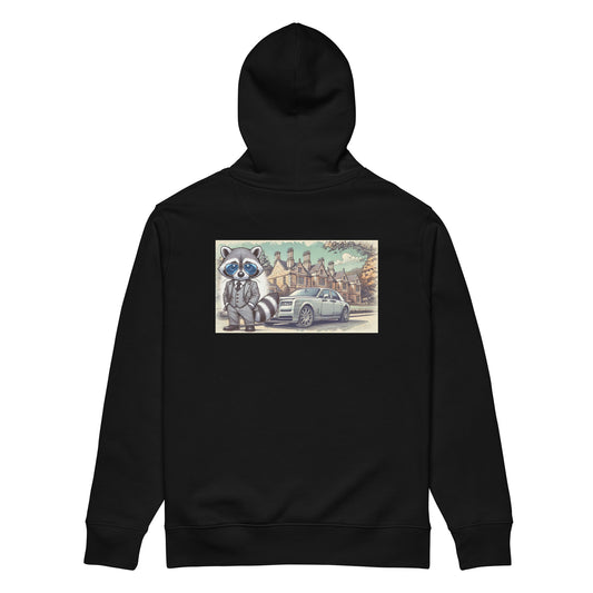 Organic Hoodie mit Backprint RR in Summer