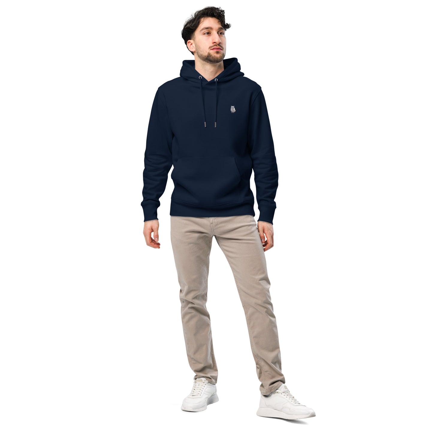 Organic Hoodie mit Backprint RR in Summer