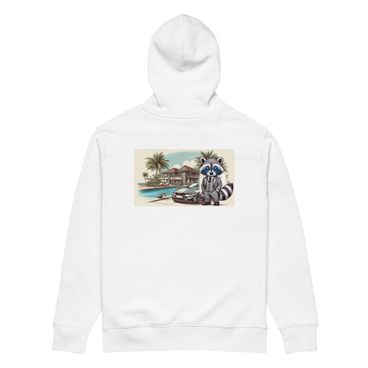 Organic Hoodie mit Backprint Classic "M4 in summer"