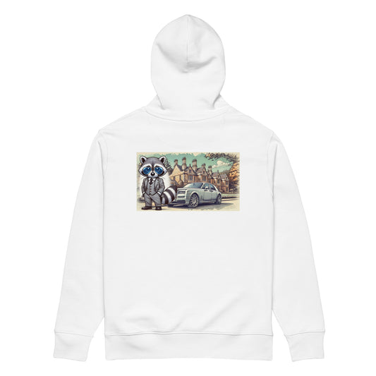 Organic Hoodie mit Backprint RR in Summer