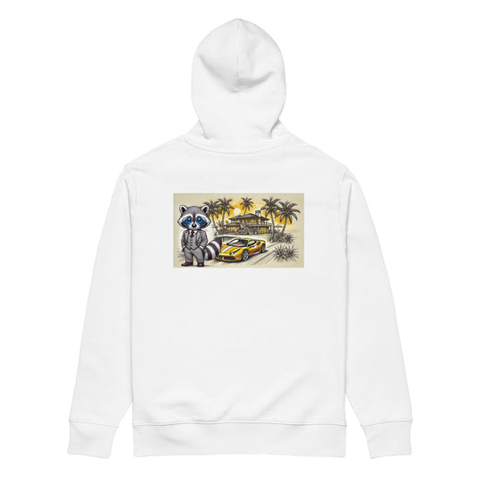 Organic Hoodie mit Backprint 488 in Summer