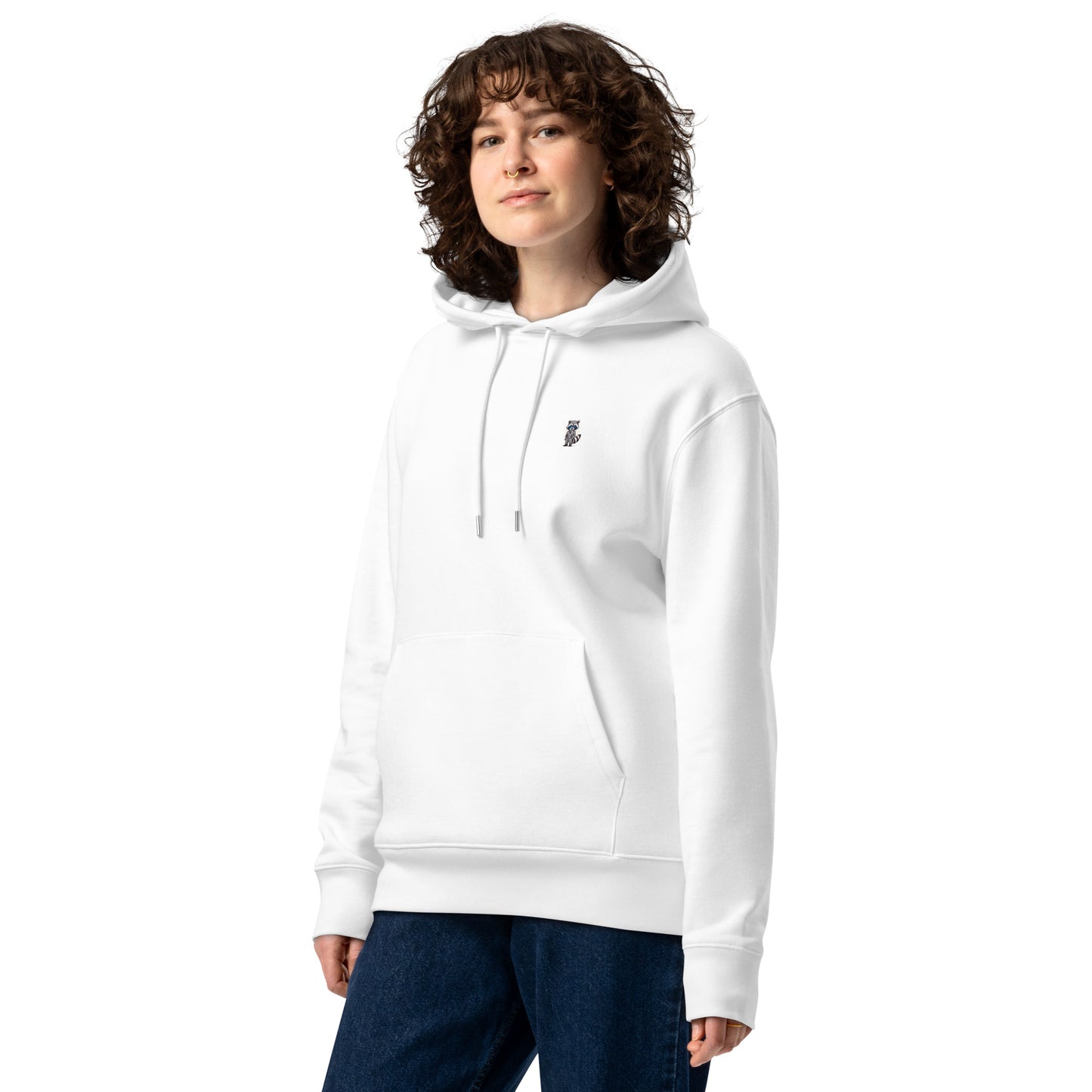 Organic Hoodie mit Backprint RR in Summer